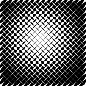 Checkerboard Distortion Halftoning – Extra Polynymous